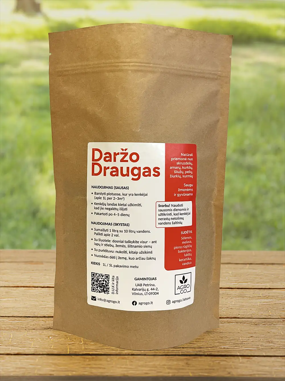 Nuotrauka produkto Daržo Draugas, 1L